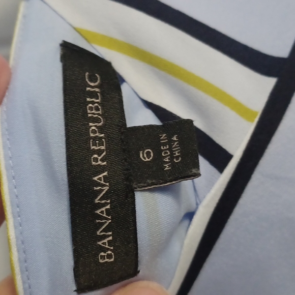 Banana Republic size 6 linen dress with spaghetti straps - Picture 5 of 5